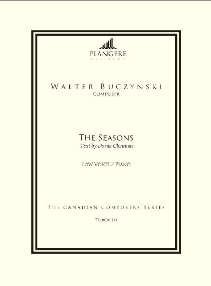 The Seasons - four songs  (Medium Voice) - Image 4