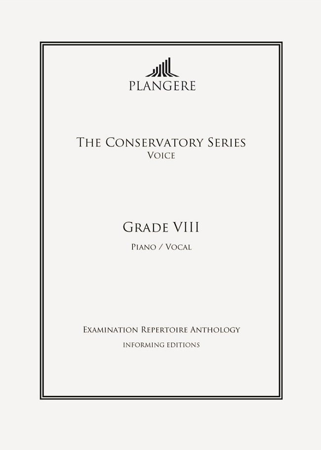 The Conservatory Series - Voice Edition - Grade  VI