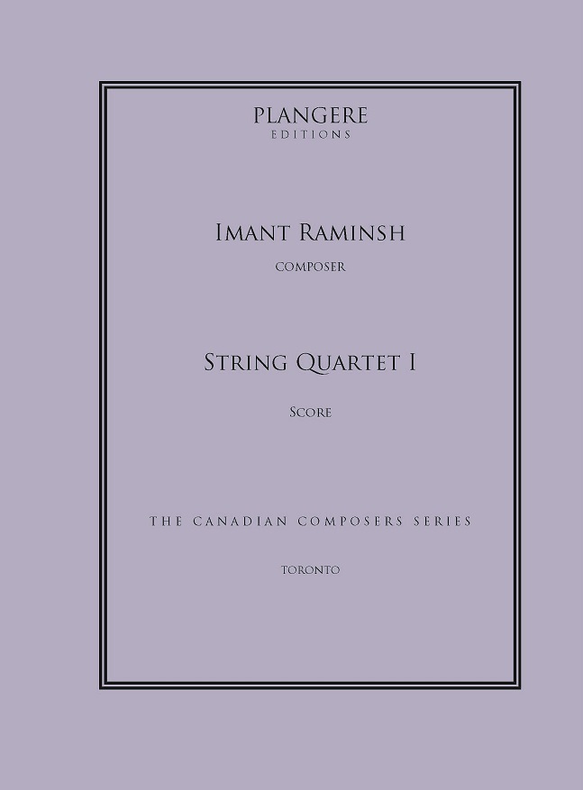 String Quartet # 1 (Score only)