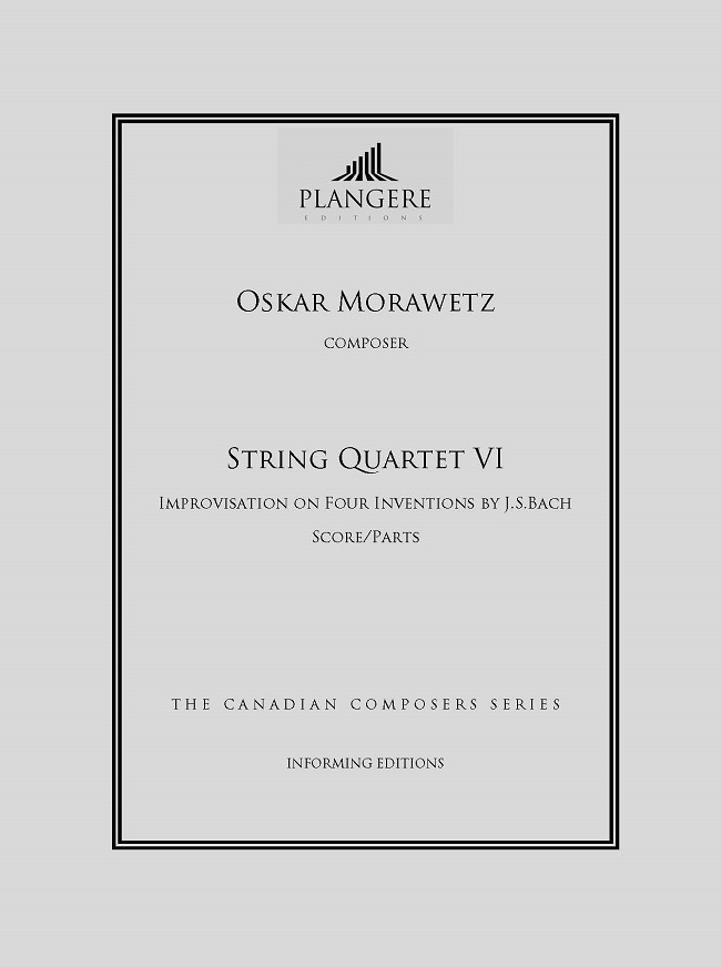 String Quartet VI   Improvisation on Four Inventions of J.S.Bach