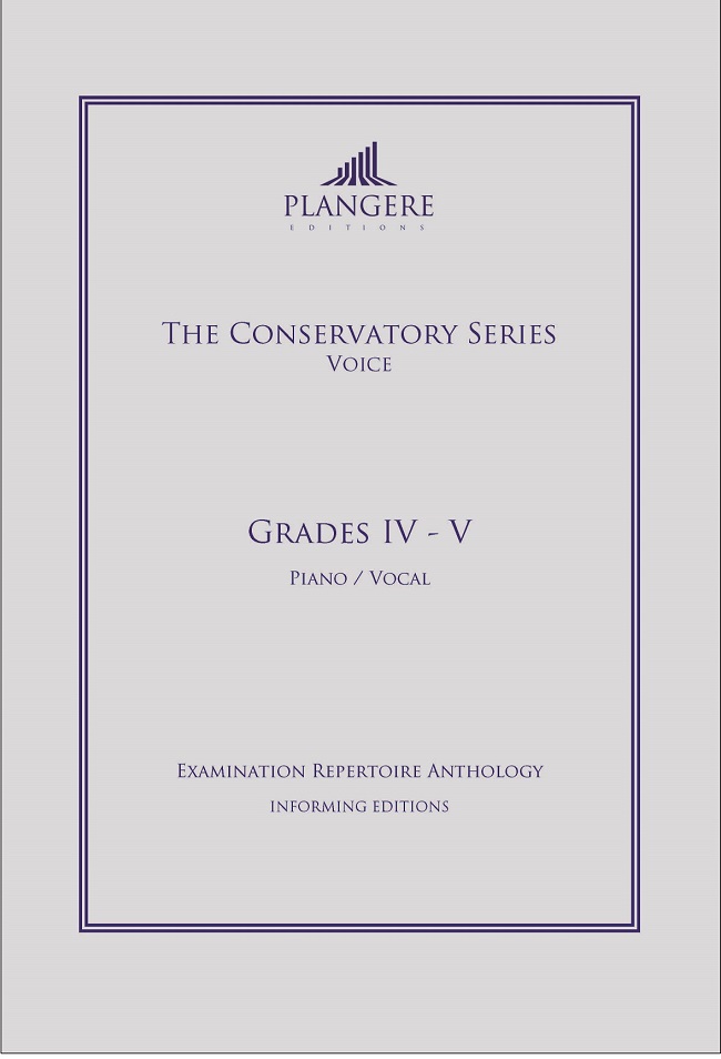 The Conservatory Series - Voice Edition - Grades IV - V