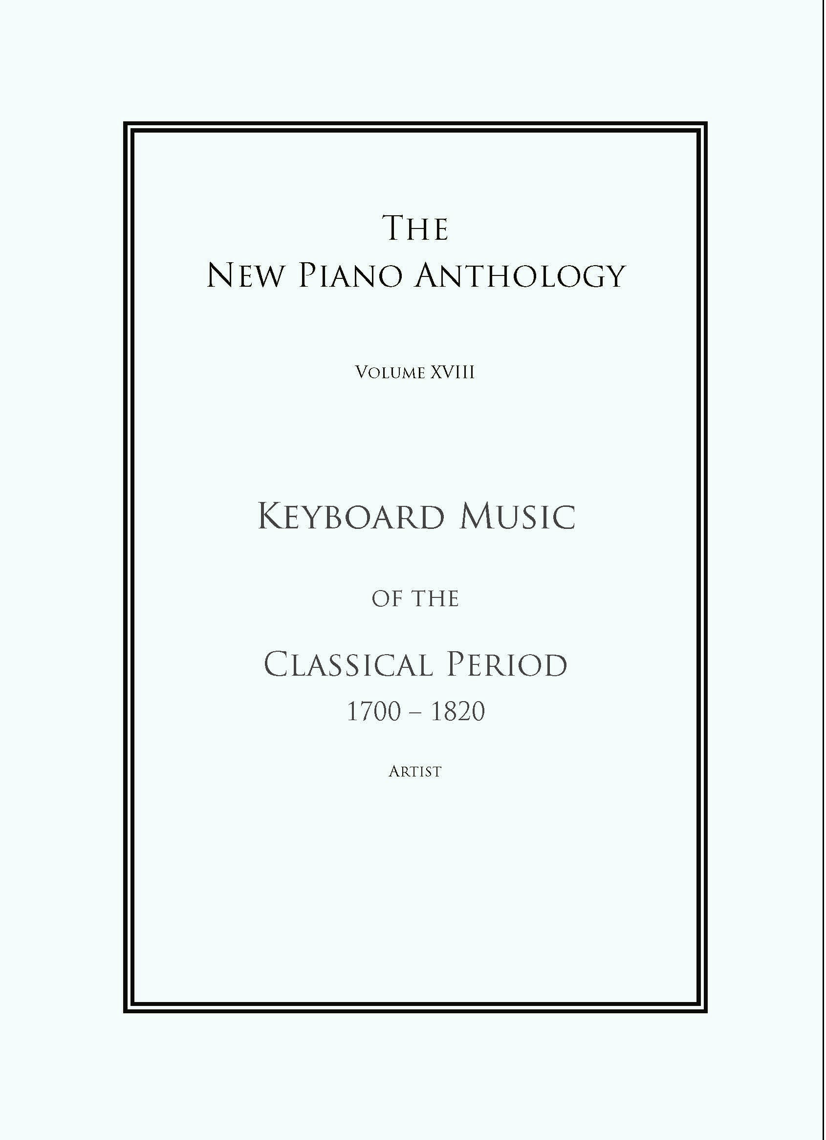 Keyboard Music of the Classical Period (Artist)