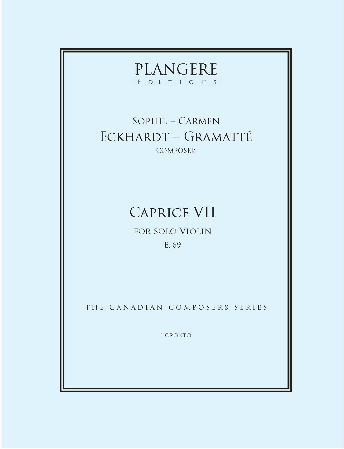 Caprice V for solo Violin  E. 64