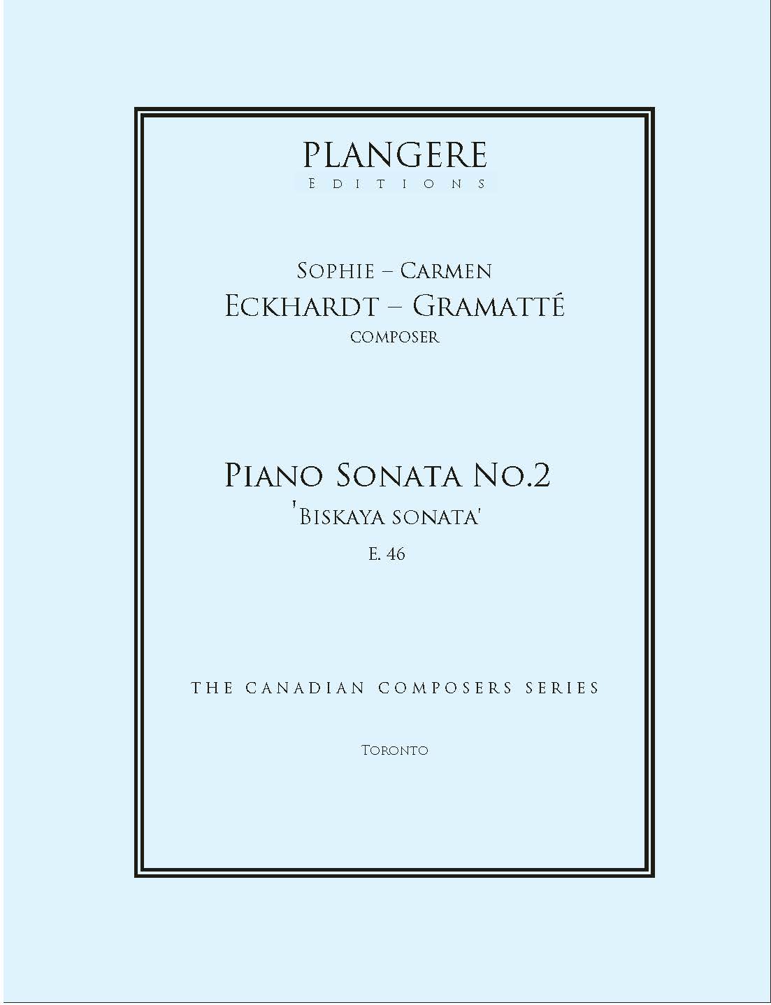 Sophie-Carmen Eckhardt- Gramatté      Piano Sonata II   E. 46