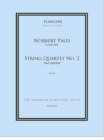 Norbert Palej String Quartet no. 1  'De Profundis' - Score and Parts - Image 4