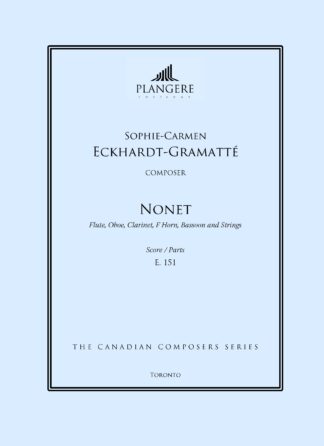 Nonet E 151 (Score and Parts)