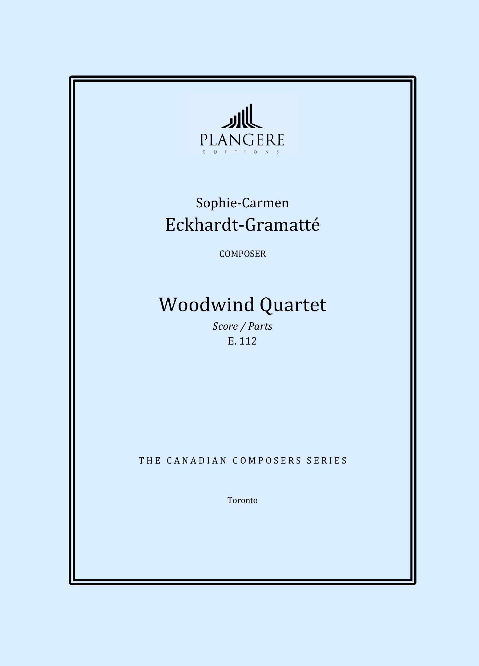 Wind Quartet E. 112 (full Score/ Parts)